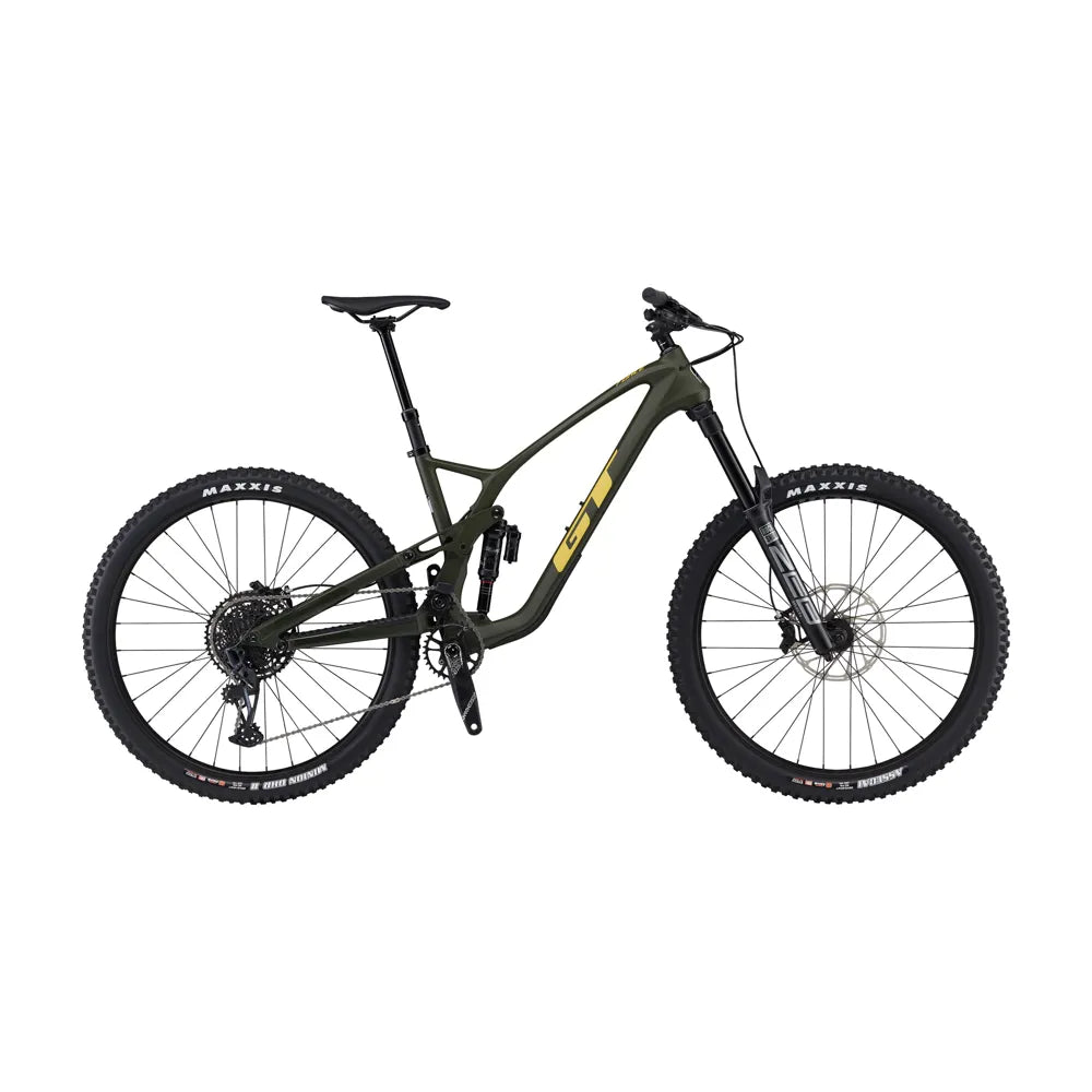 2023 GT Force Carbon Pro Mountain Bike in Military Green